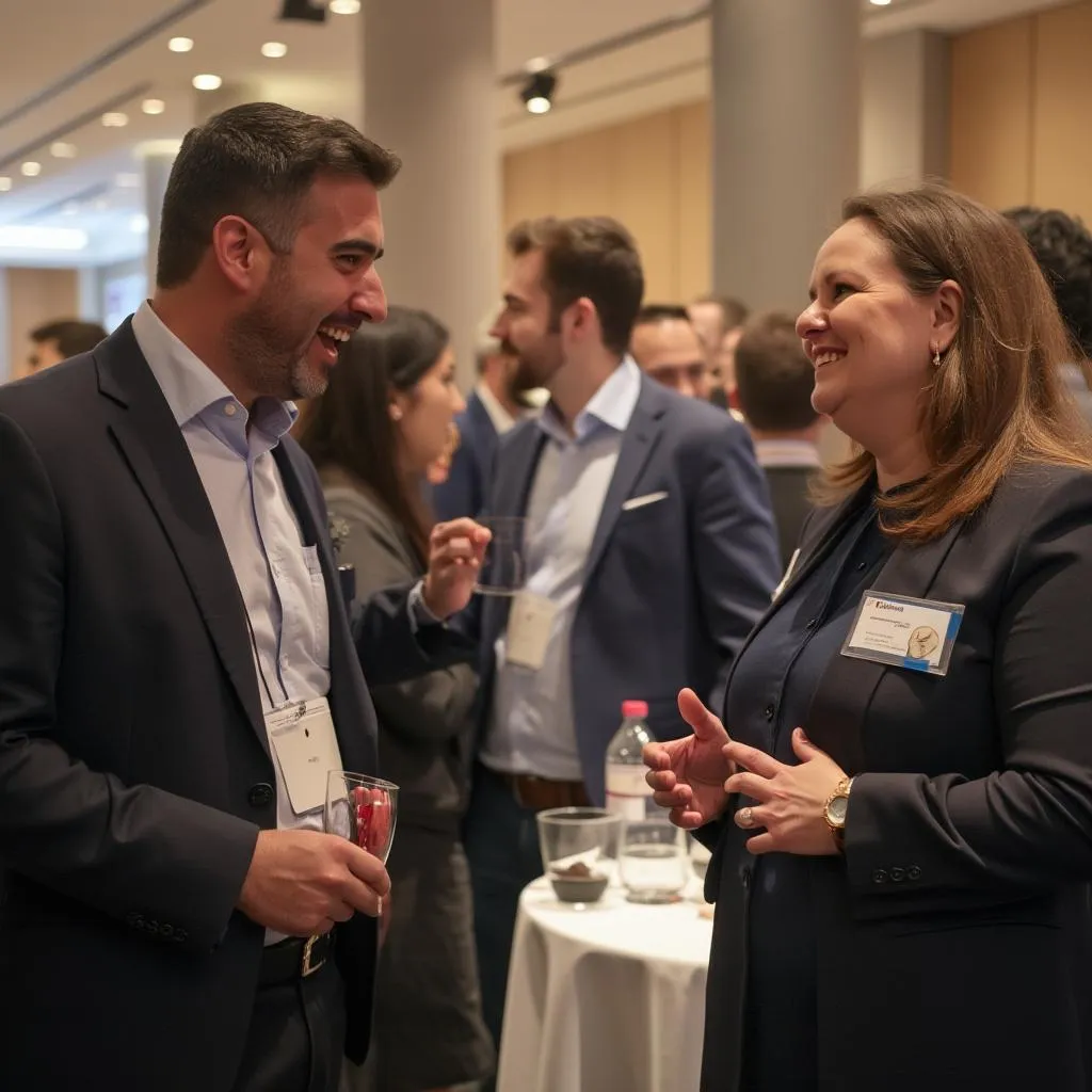 Evento de networking financiero
